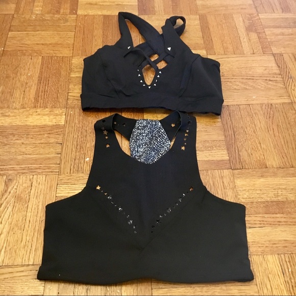 Track & Bliss Other - Track & Bliss Black Sports Bra Tops - Size Small